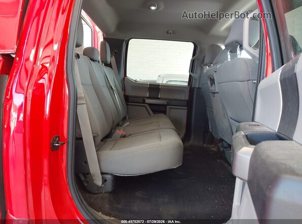 1FTEW1E89HKD98544 2017 FORD F150 Red Вид наклейки з VIN-кодом