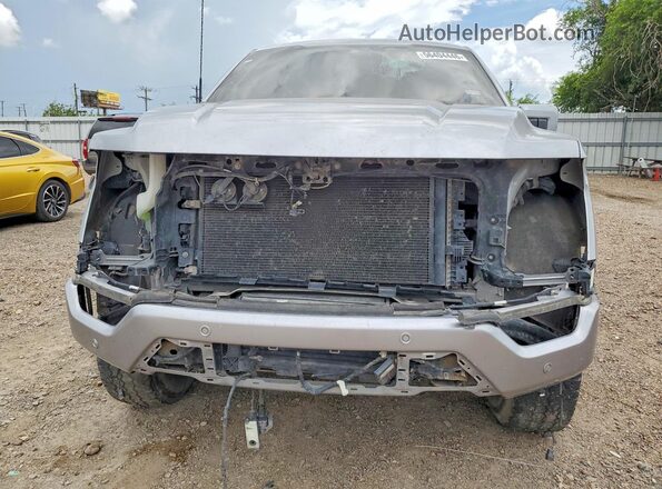 1FTEW1E89NFA26903 2022 FORD F150 Silver Вид спереду