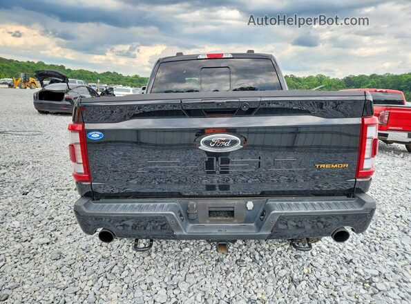 1FTEW1E89PFB52097 2023 FORD F150 Black უკანა ხედი