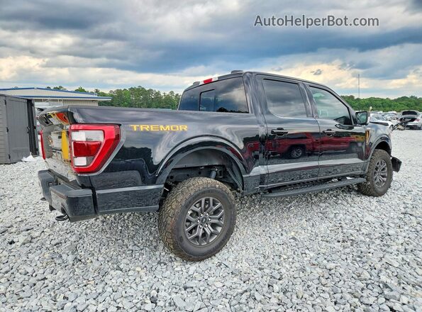 1FTEW1E89PFB52097 2023 FORD F150 Black უკანა მარჯვენა