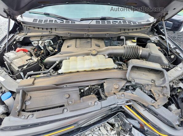 1FTEW1E89PFB52097 2023 FORD F150 Black უკანა სალონის ხედი