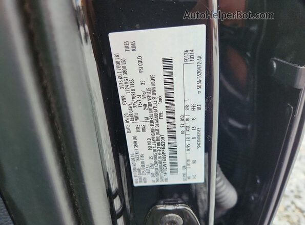 1FTEW1E89PFB52097 2023 FORD F150 Black ძრავის განყოფილების ხედი