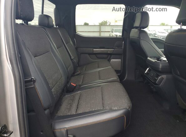 1FTEW1E89PFB98030 2023 FORD F150 Gray უკანა სავარძლების ხედი
