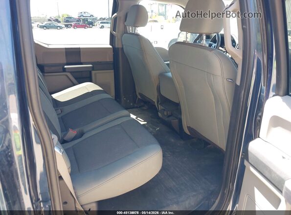 1FTEW1EB0JFD04948 2018 FORD F150 Dark Blue VIN sticker view