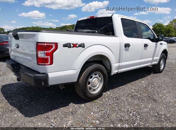 1FTEW1EB0JFD04982 2018 FORD F150 White Rear right
