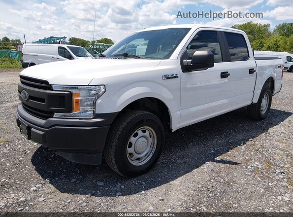 1FTEW1EB0JFD04982 2018 FORD F150 White Front left
