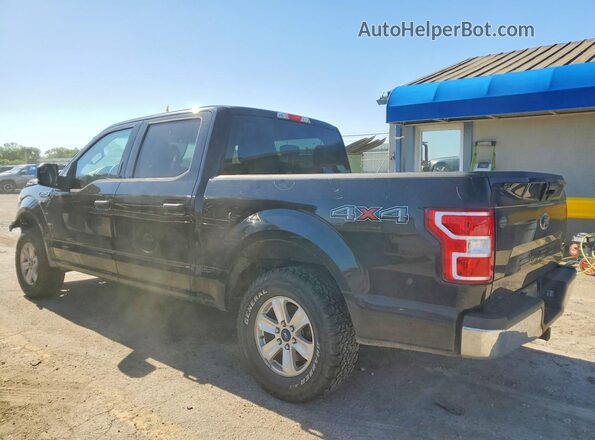 1FTEW1EB0JKF68792 2018 FORD F150 Black უკანა მარცხენა