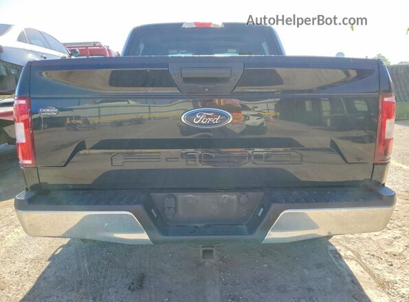 1FTEW1EB0JKF68792 2018 FORD F150 Black უკანა ხედი