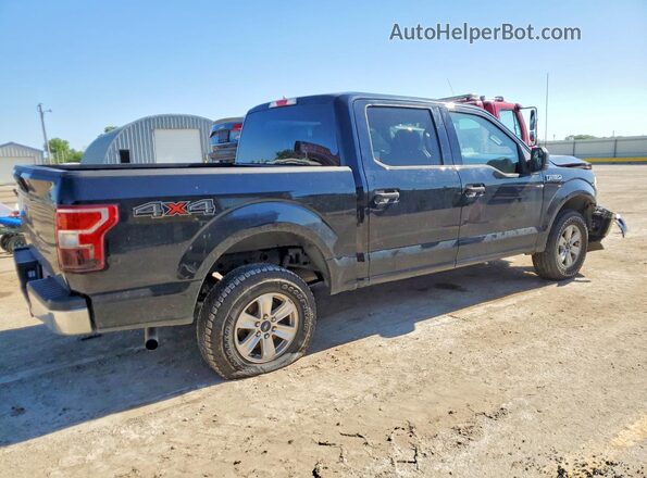 1FTEW1EB0JKF68792 2018 FORD F150 Black უკანა მარჯვენა