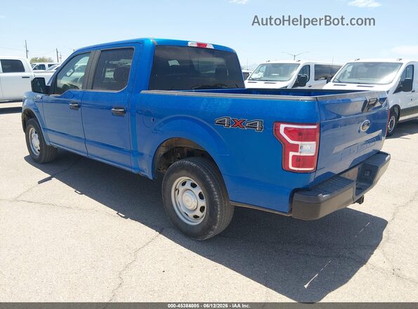 1FTEW1EB0KFA22326 2019 FORD F150 Синий Задняя левая четверть