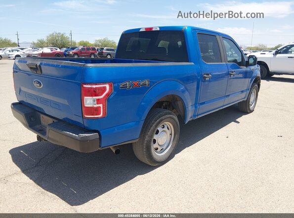 1FTEW1EB0KFA22326 2019 FORD F150 Синий Задняя правая четверть