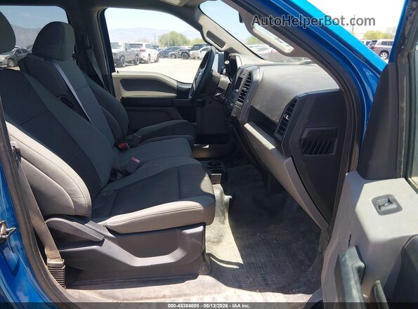 1FTEW1EB0KFA22326 2019 FORD F150 Синий Вид салона спереди