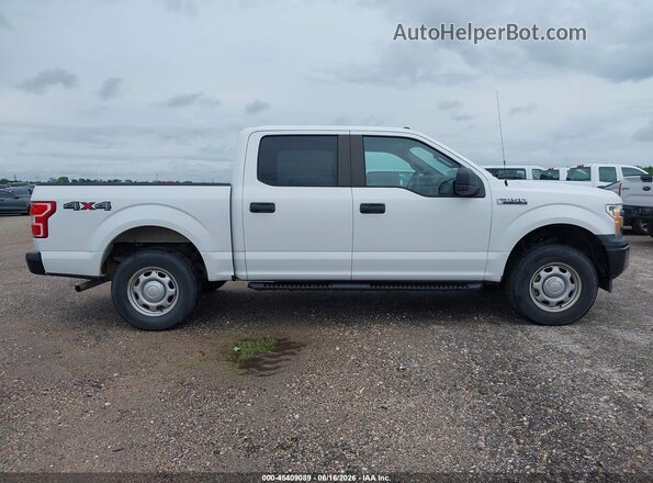 1FTEW1EB0KFA22374 2019 FORD F150 White Rear interior view