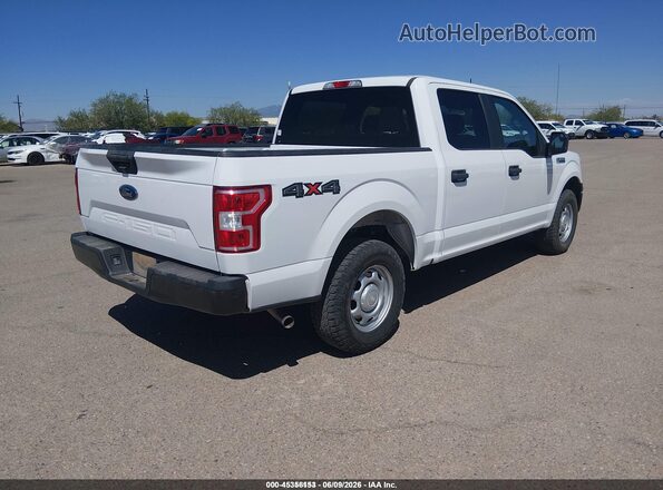 1FTEW1EB1JKE38309 2018 FORD F150 Белый Задняя правая четверть