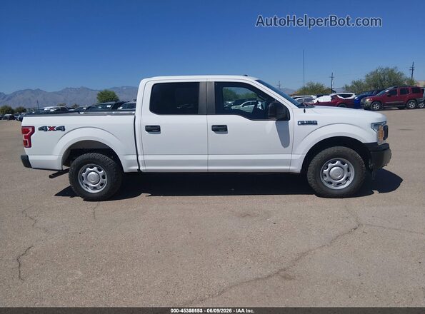 1FTEW1EB1JKE38309 2018 FORD F150 Белый Вид задней части салона