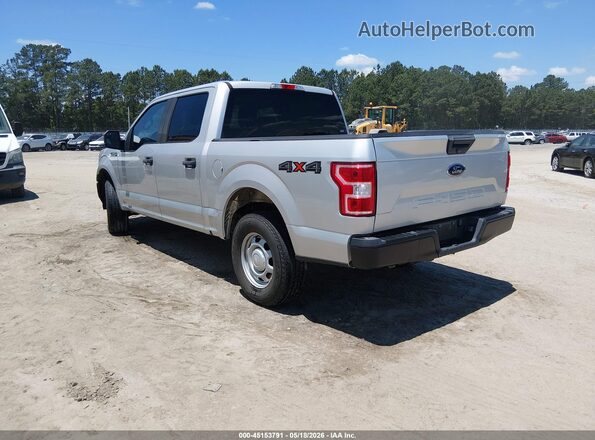 1FTEW1EB1JKF08486 2018 FORD F150 Серебряный Задняя левая четверть