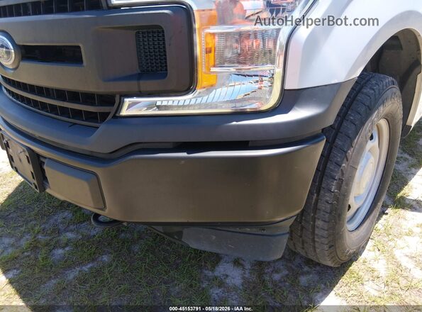 1FTEW1EB1JKF08486 2018 FORD F150 Серебряный Вид щитка приборов