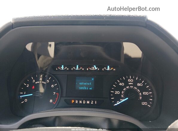 1FTEW1EB1JKF08486 2018 FORD F150 Серебряный Вид задних сидений