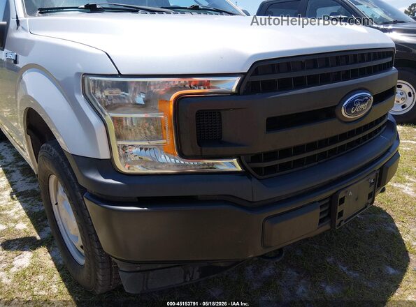 1FTEW1EB1JKF08486 2018 FORD F150 Серебряный Вид задней части салона