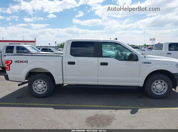 1FTEW1EB1LKF20950 2020 FORD F150 White Rear interior view