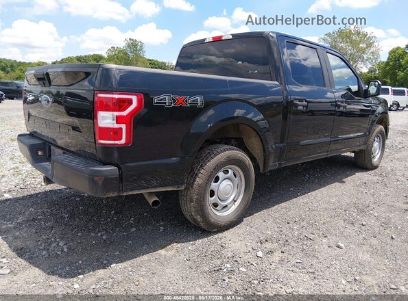 1FTEW1EB2JFD04983 2018 FORD F150 Black Задня права чверть