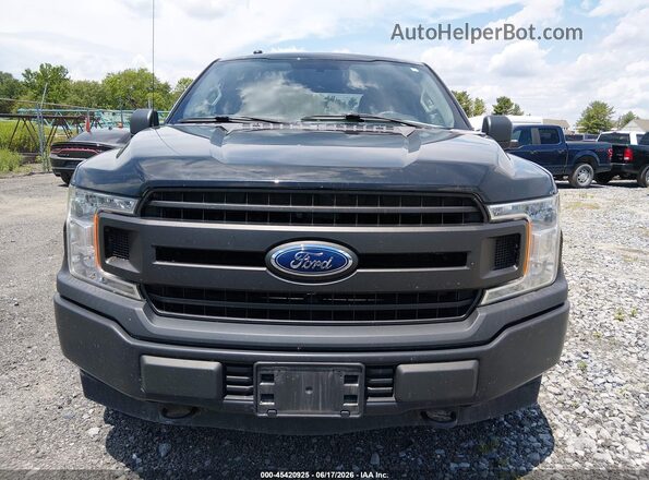 1FTEW1EB2JFD04983 2018 FORD F150 Black Вид задньої частини салону