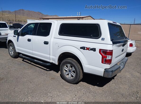 1FTEW1EB2JKC96813 2018 FORD F150 White Trasero izquierdo