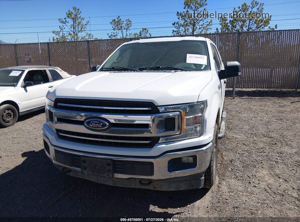 1FTEW1EB2JKC96813 2018 FORD F150 White Vista interior de 360 grados