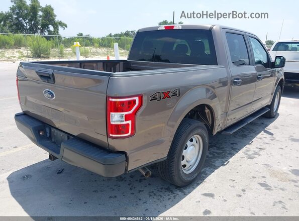 1FTEW1EB2JKE38318 2018 FORD F150 Brown Tył prawy
