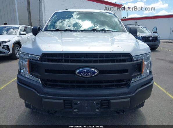 1FTEW1EB2JKE38352 2018 FORD F150 Gray Vista del cuadro de instrumentos