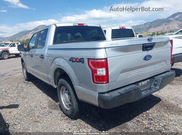 1FTEW1EB2JKE38352 2018 FORD F150 Gray Trasero izquierdo