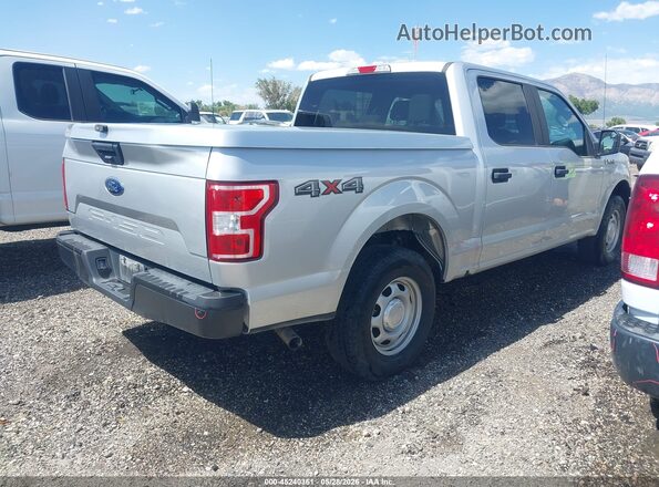 1FTEW1EB2JKE38352 2018 FORD F150 Gray Trasero derecho
