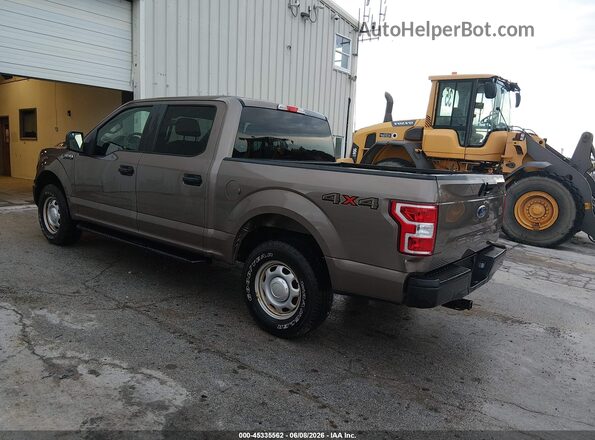 1FTEW1EB2JKF08481 2018 FORD F150 Brown უკანა მარცხენა