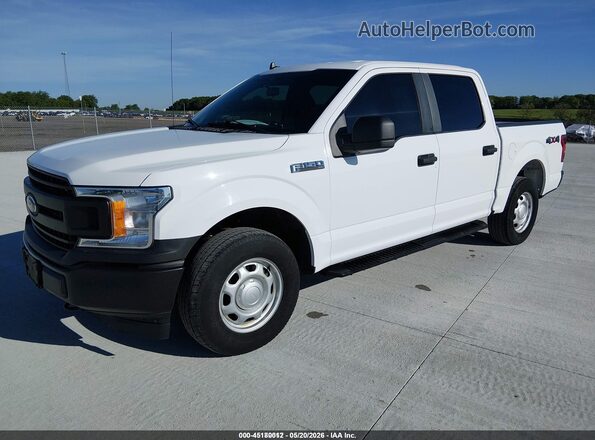 1FTEW1EB2LKD26525 2020 FORD F150 White Առջևի ձախ երեք քառորդ տեսարան