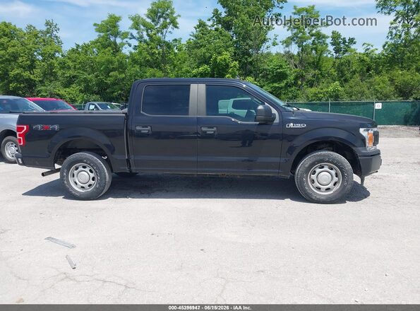1FTEW1EB2LKD68256 2020 FORD F150 Black უკანა სალონის ხედი