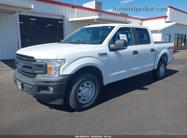 1FTEW1EB2LKE13390 2020 FORD F150 White Front left