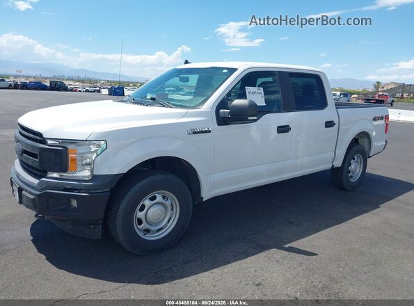 1FTEW1EB2LKE13390 2020 FORD F150 White Rear interior view