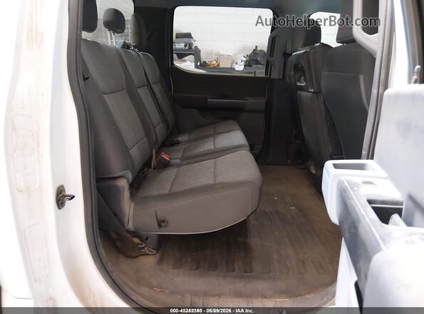 1FTEW1EB2MKD87942 2021 FORD F150 White Vista de la etiqueta del VIN