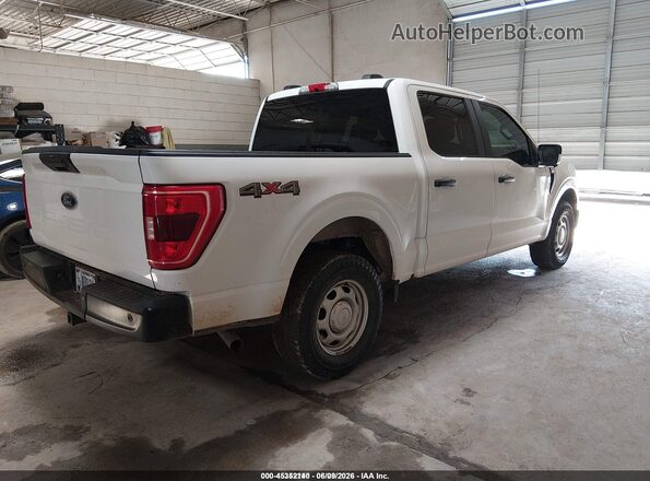 1FTEW1EB2MKD87942 2021 FORD F150 White Trasero derecho