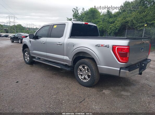 1FTEW1EB3MFC72582 2021 FORD F150 Silver Rear left