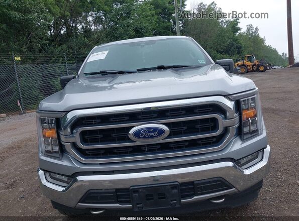 1FTEW1EB3MFC72582 2021 FORD F150 Silver Front view