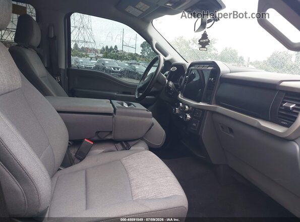 1FTEW1EB3MFC72582 2021 FORD F150 Silver Front interior view