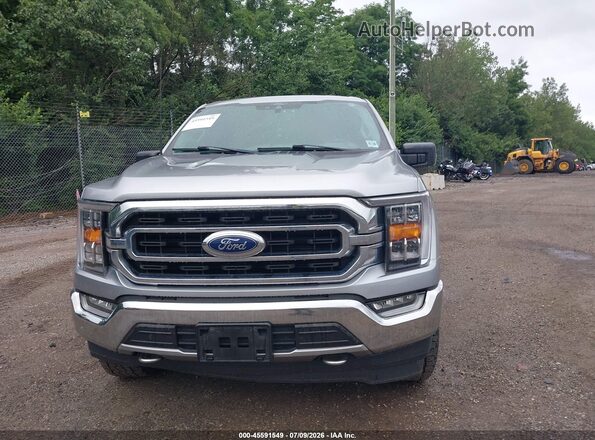 1FTEW1EB3MFC72582 2021 FORD F150 Silver Rear interior view