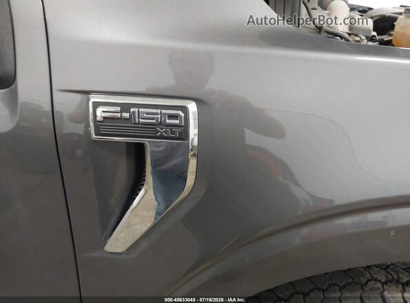 1FTEW1EB3NKD45250 2022 FORD F150 Gray წინა ხედი