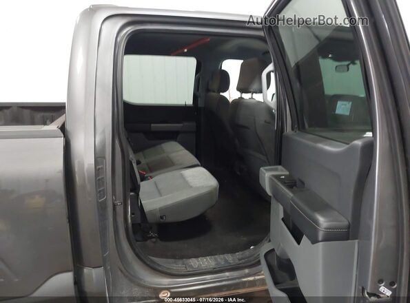 1FTEW1EB3NKD45250 2022 FORD F150 Gray VIN კოდის სტიკერის ხედი