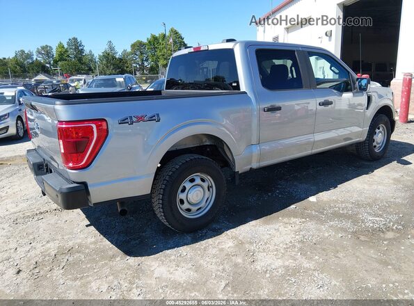 1FTEW1EB3PKD32727 2023 FORD F150 Серый Задняя правая четверть