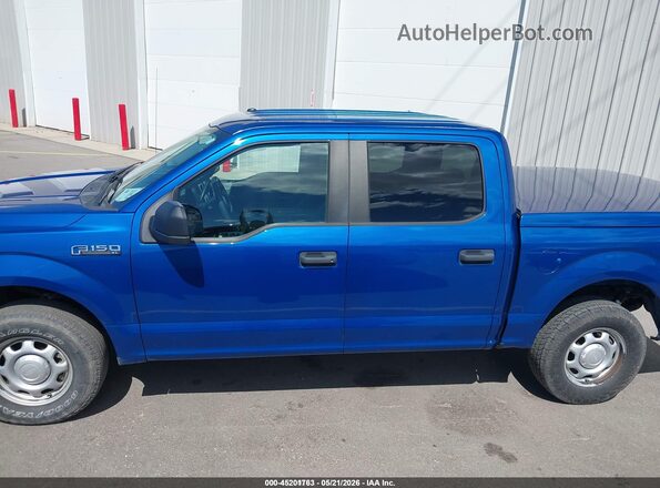 1FTEW1EB4JKE38353 2018 FORD F150 Blue 