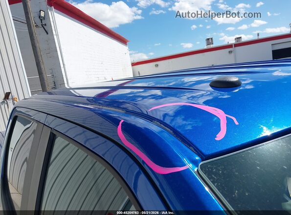 1FTEW1EB4JKE38353 2018 FORD F150 Blue Вид задньої частини салону