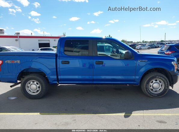 1FTEW1EB4JKE38353 2018 FORD F150 Blue 