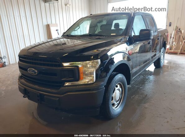 1FTEW1EB4JKE41009 2018 FORD F150 Black Przód lewy